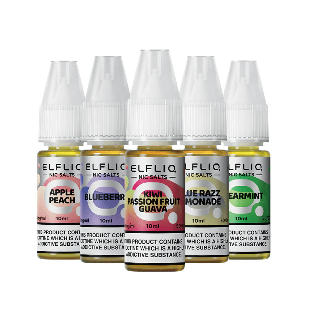 ELFBAR E-Liquid - ElfLiq 10ml Nic Salt E-liquids
